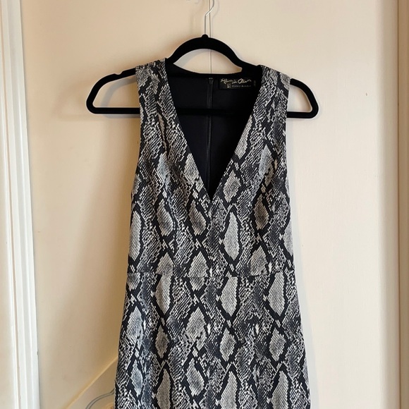 Alice + Olivia snake Jacquard Gown - Picture 5 of 6